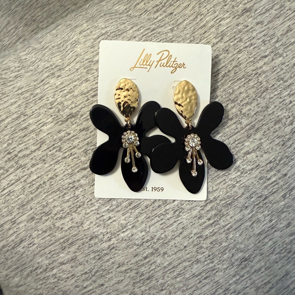 Lilly Pulitzer IN A FLUTTER earrings NWT